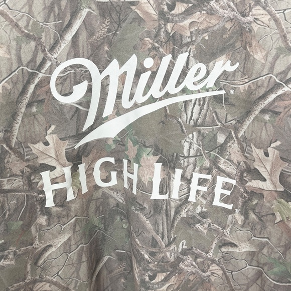 NWOT Miller High Life Camo Sweatshirt Men’s 2XL - Picture 4 of 10
